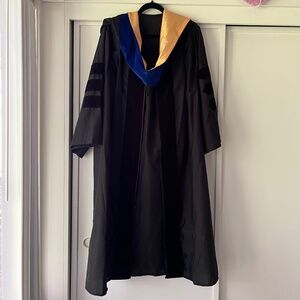 PhD Graduation Gown and Hood